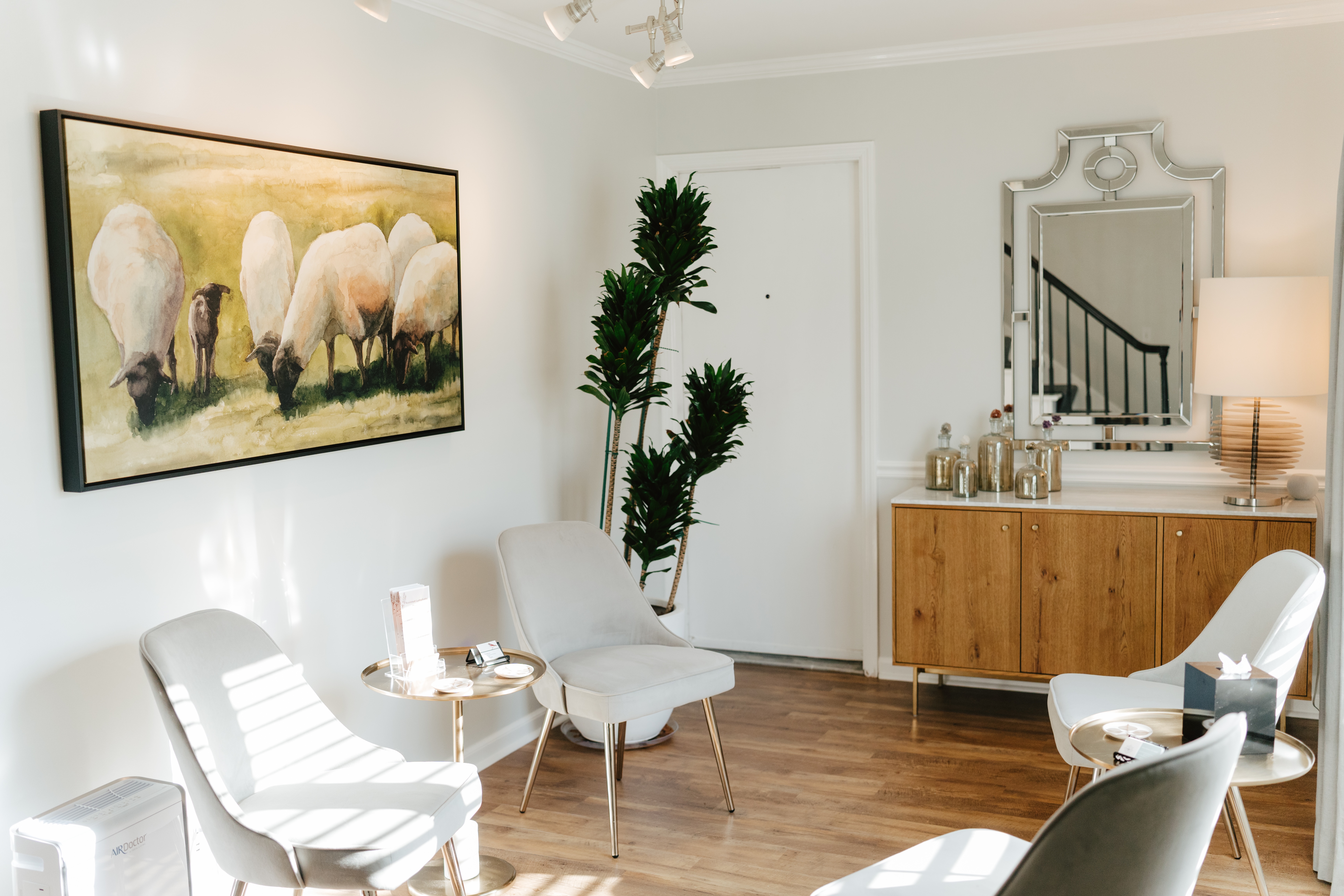 Living Current Lymphatic Therapy treatment room